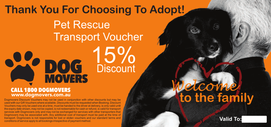 Pet Rescue 15% Discount Voucher